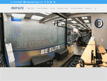 Tablet Screenshot of bodyelitegym.com